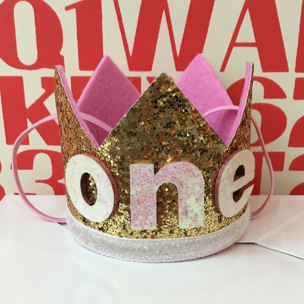 Sweet Wink Birthday Crown (one), NEW IN BOX